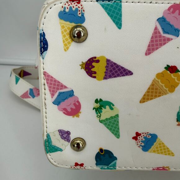 Retired Loungefly Disney Princess Ice Cream Print Crossbody Purse Handbag - Picture 10 of 16